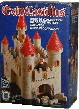 Exin Castillos / Exin Castles - Cubo 1 x 1 / Cube Brick (1 x 1 Studs). Exin  Lines Bros., Barcelona, Spain. SPARE PARTS
