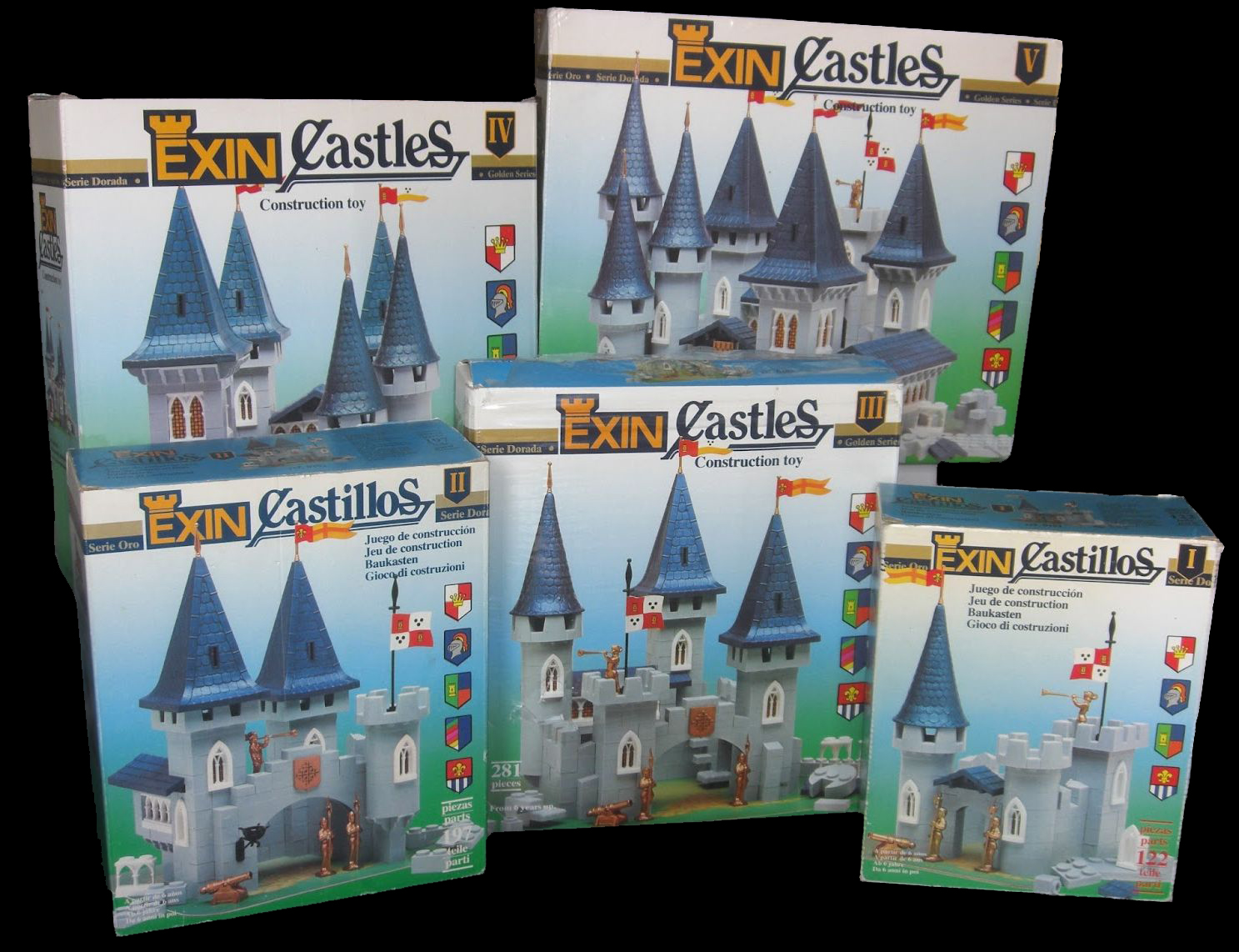 Vuelven las cajas de Exin Castillos